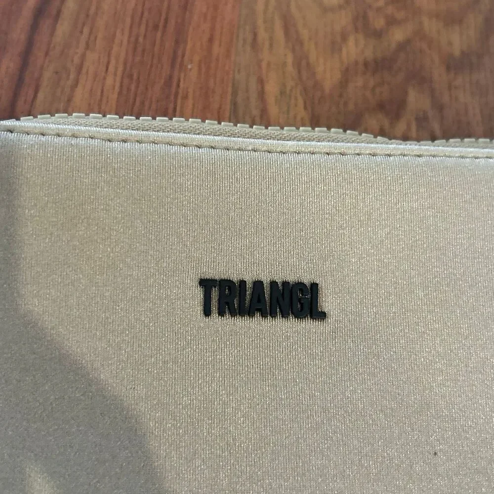 Triangl golden neoprene wet dry bag travel bag pouch luxury